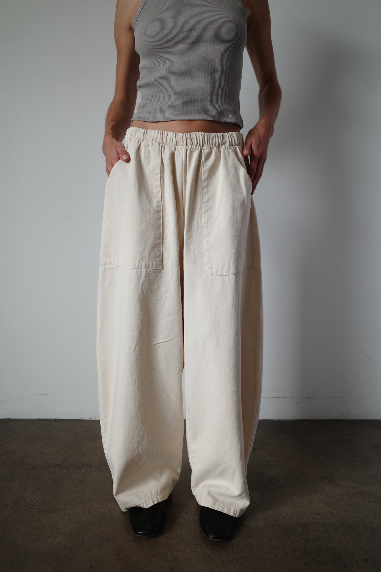 Studio Pant - Bone