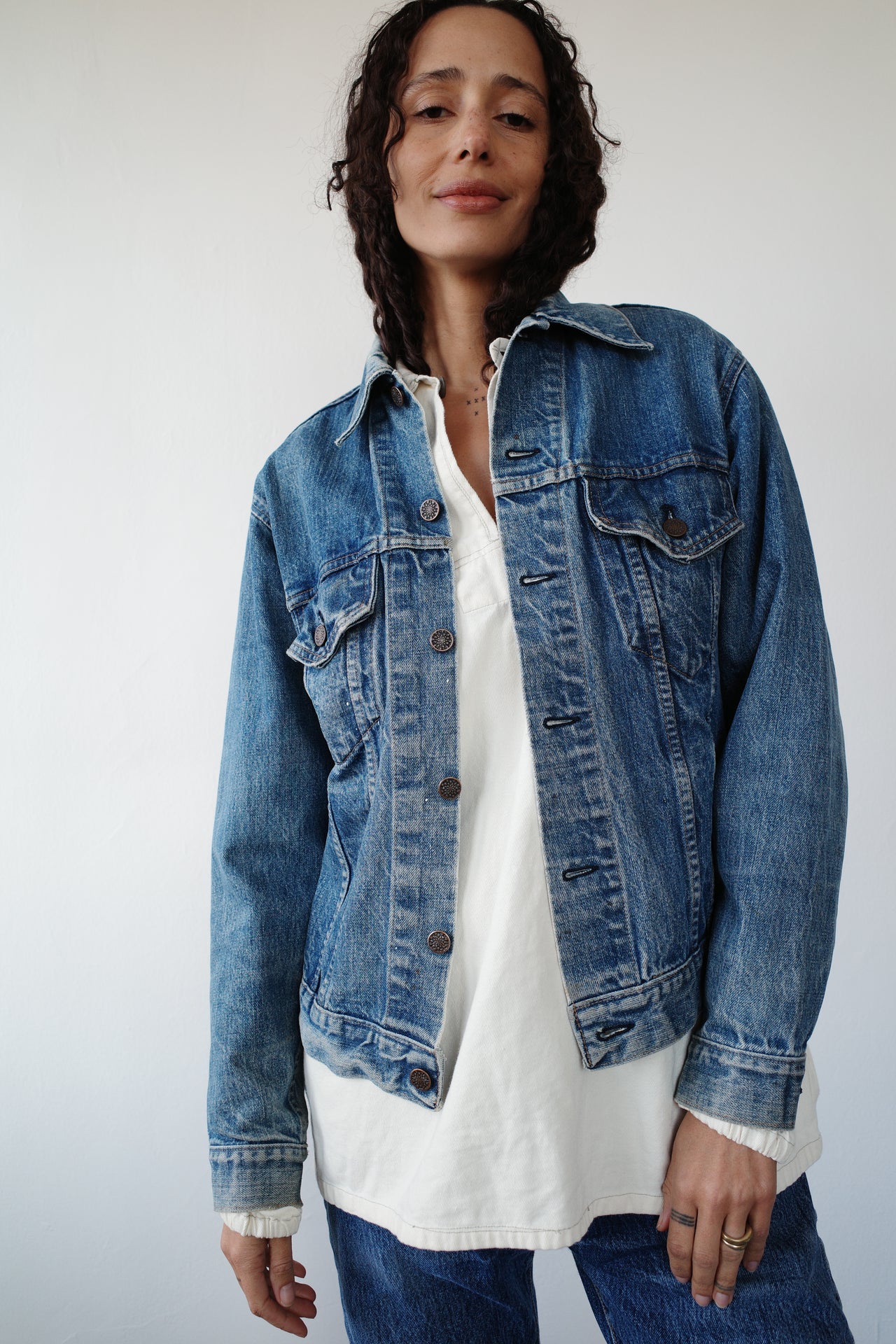 vintage denim jacket