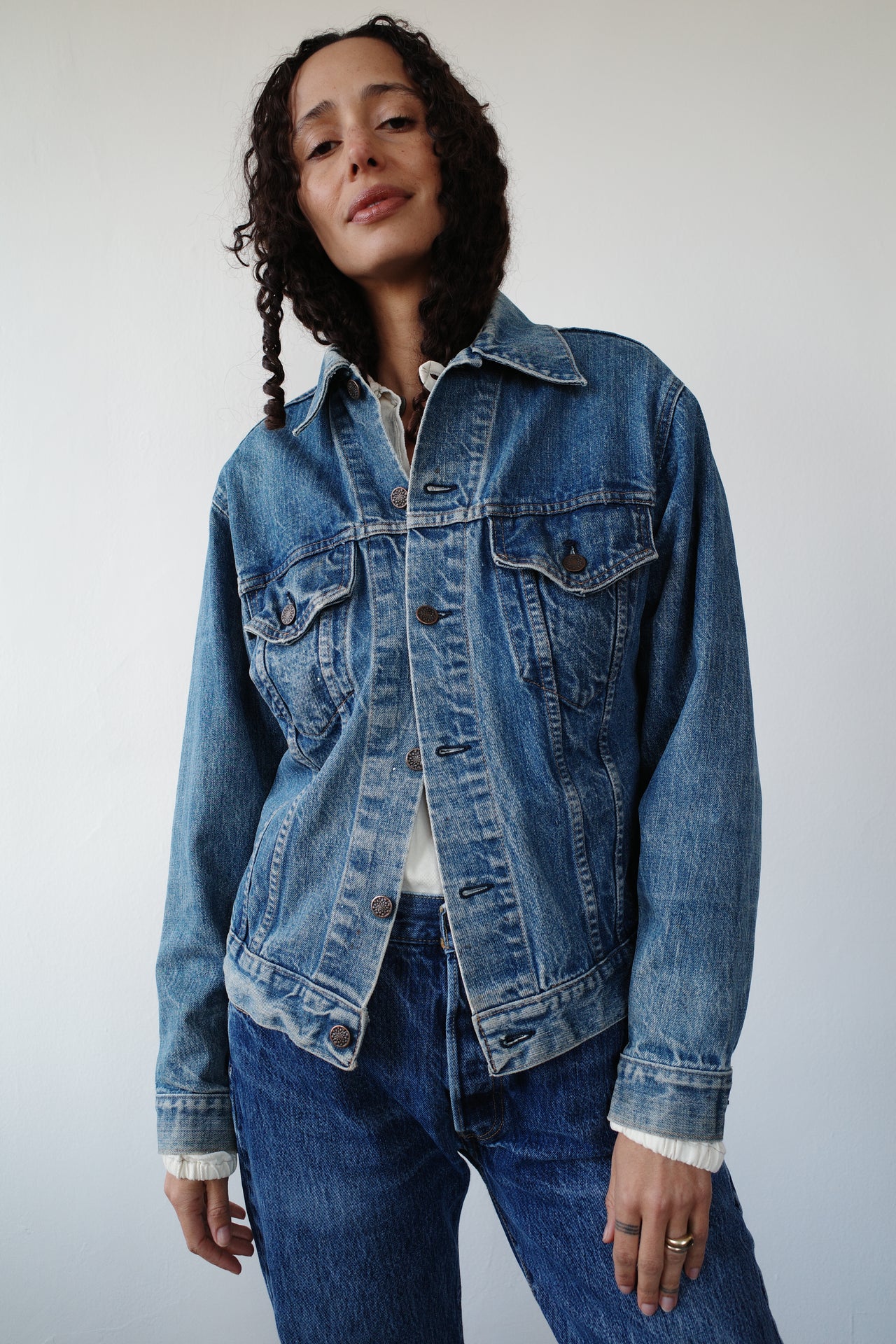 vintage denim jacket