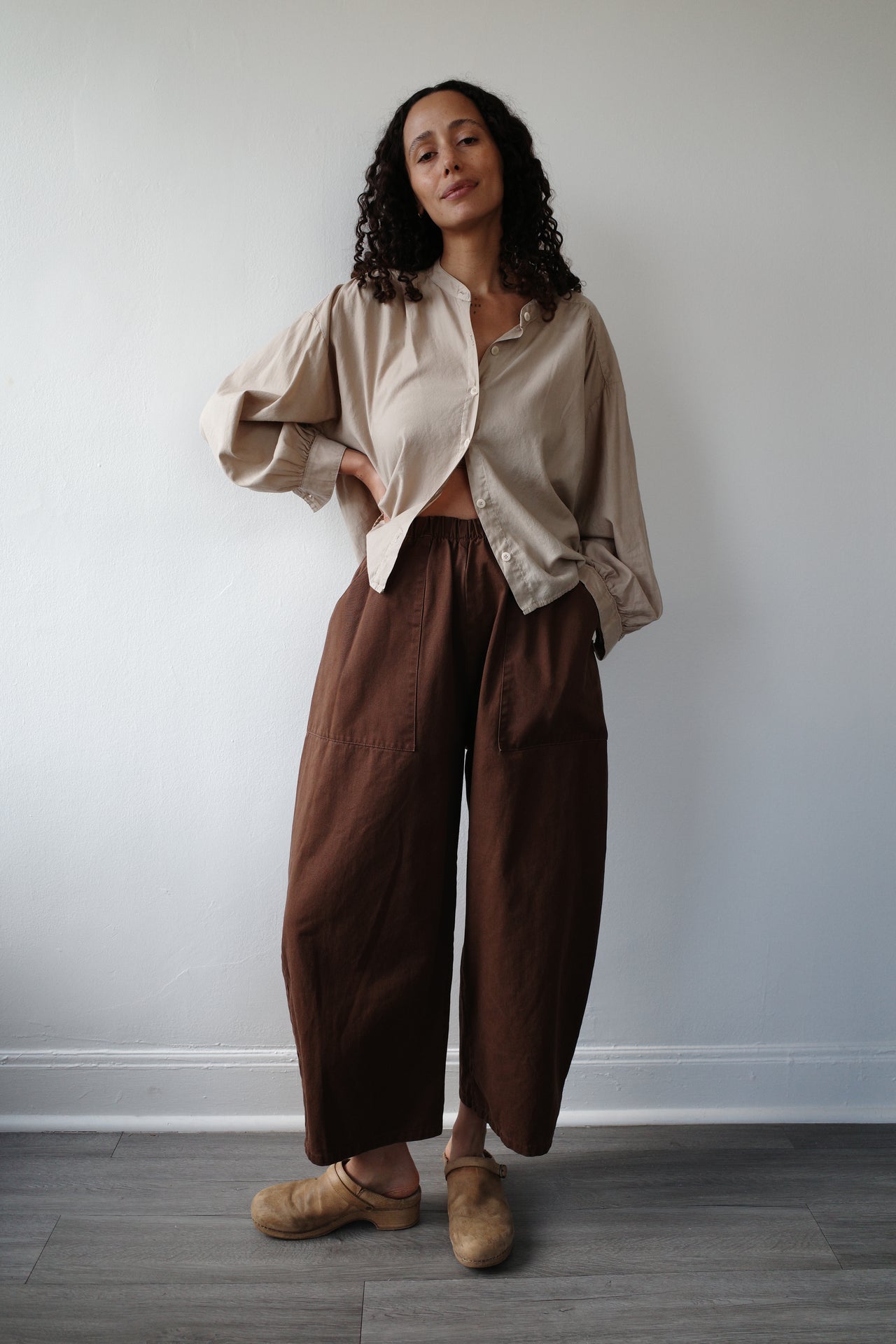 Studio Pant - Carob