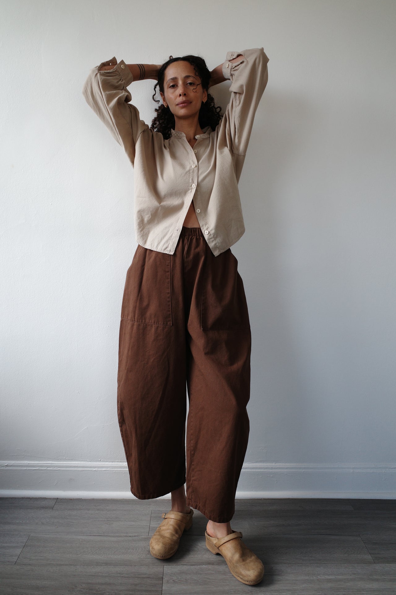 Studio Pant - Carob